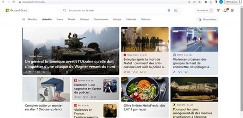 msn en francais|Comment mettre la page dinfos MSN en français